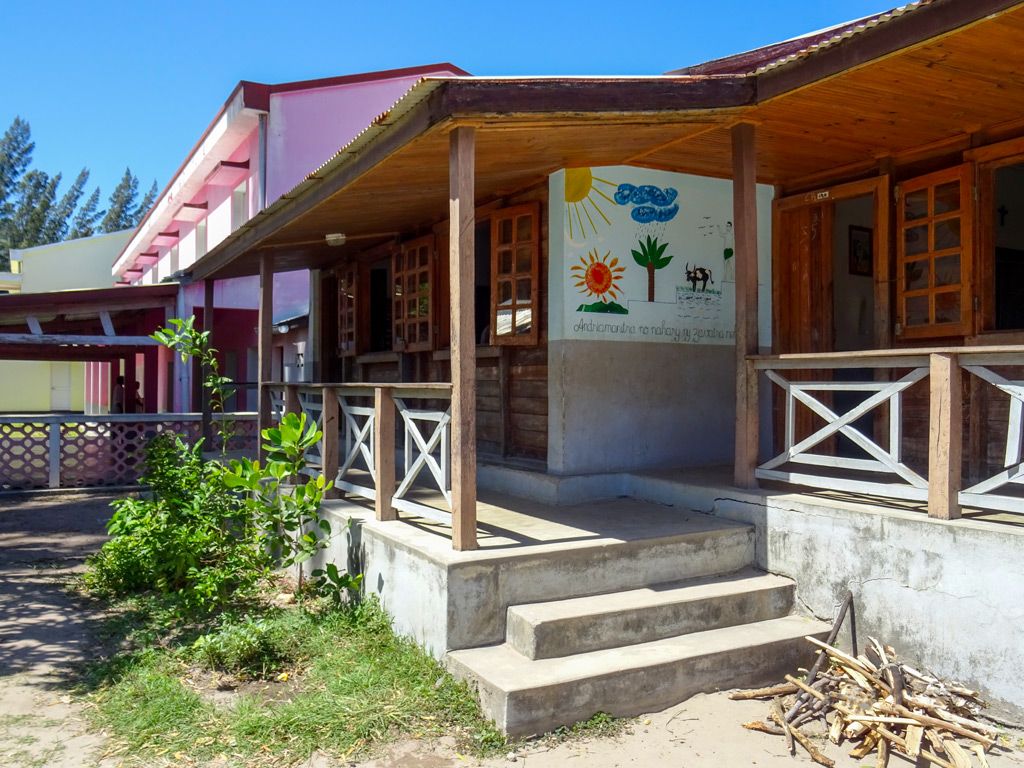 Schulbetrieb Collège St. Vincentien, Marillac, Madagaskar